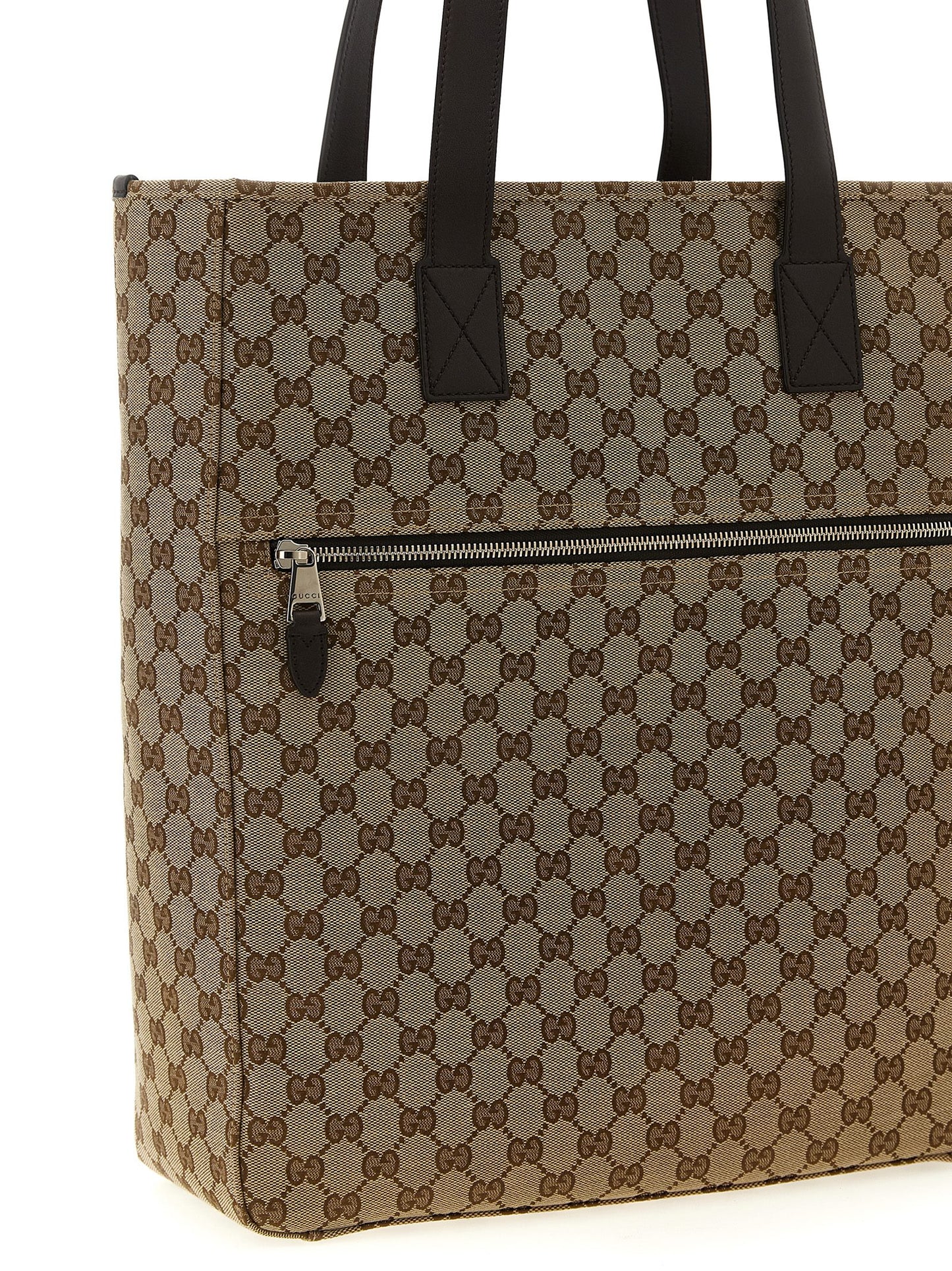 Gucci Brown Polyester Shoulder Bag