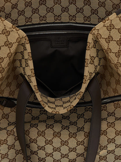 Gucci Brown Polyester Shoulder Bag