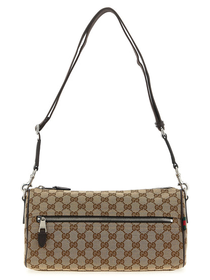 Gucci Beige Polyester Crossbody Bag