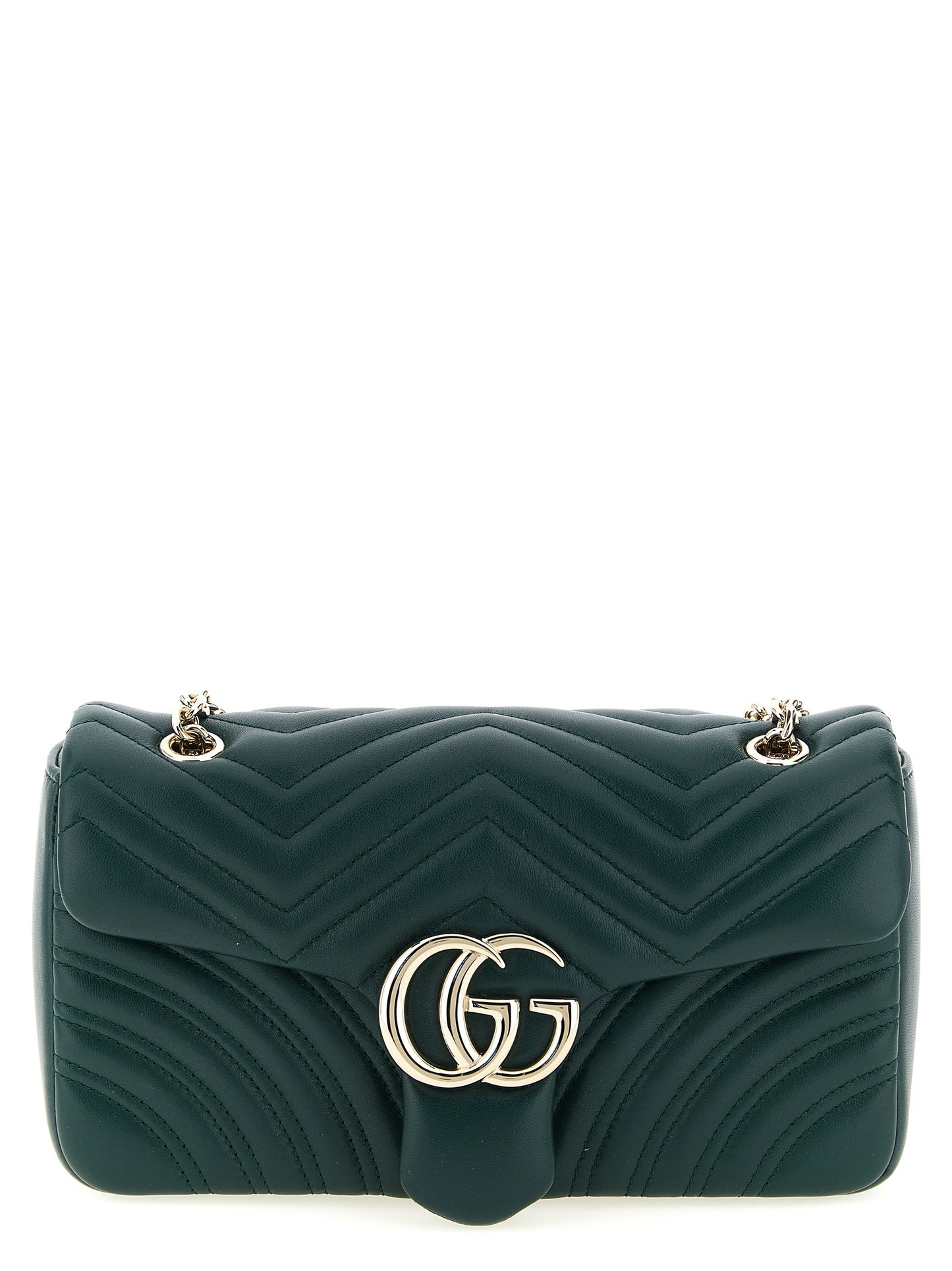 Gucci Bicolor Lamb Leather Shoulder Bag