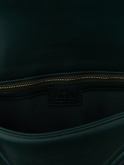 Gucci Bicolor Lamb Leather Shoulder Bag