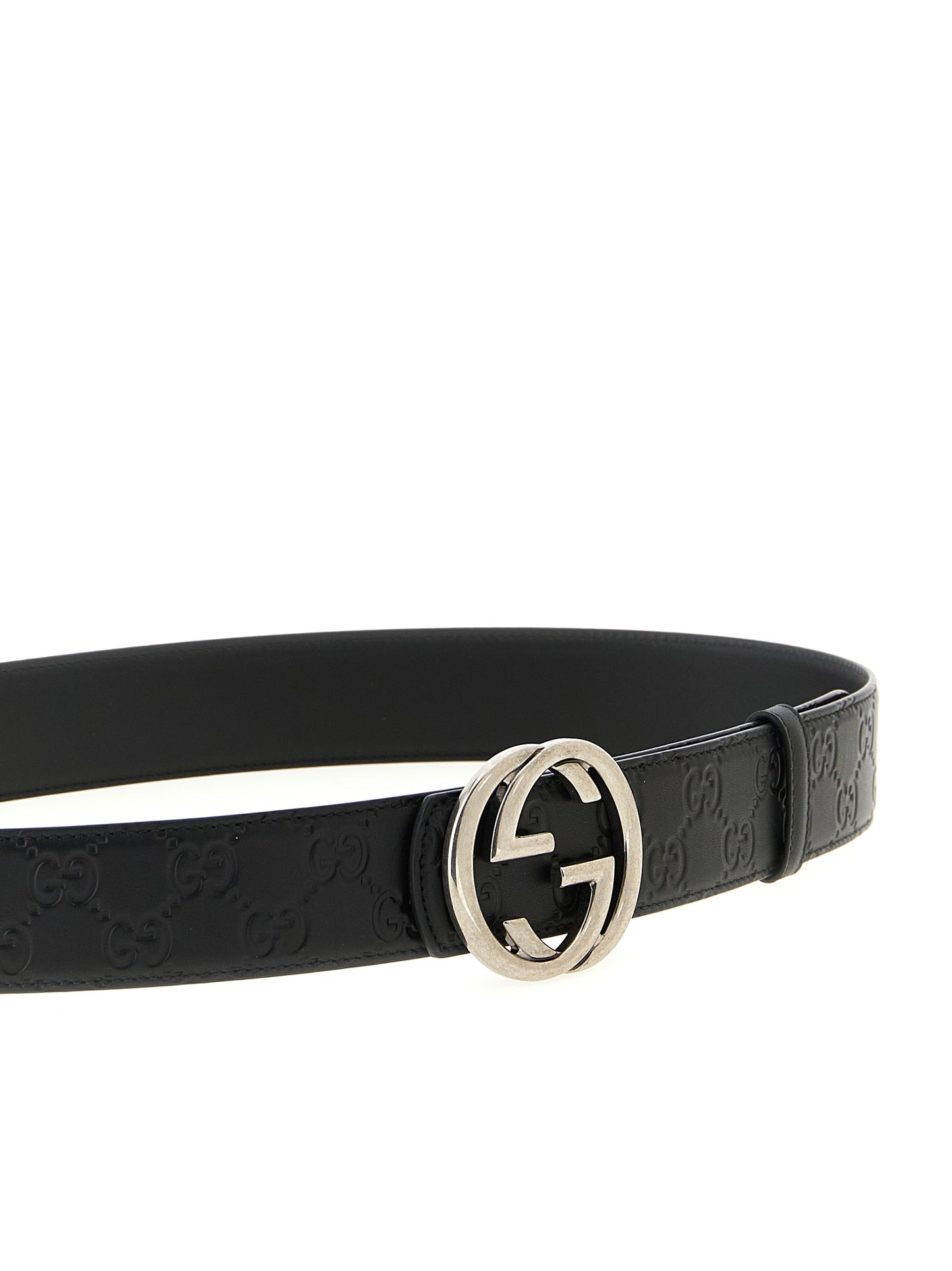 Gucci Black Calfskin Regular Belt