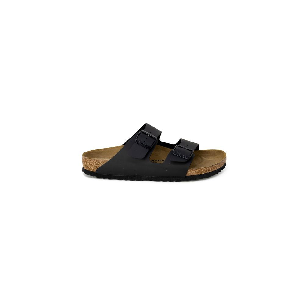 Birkenstock Black Synthetic Flat Sandals
