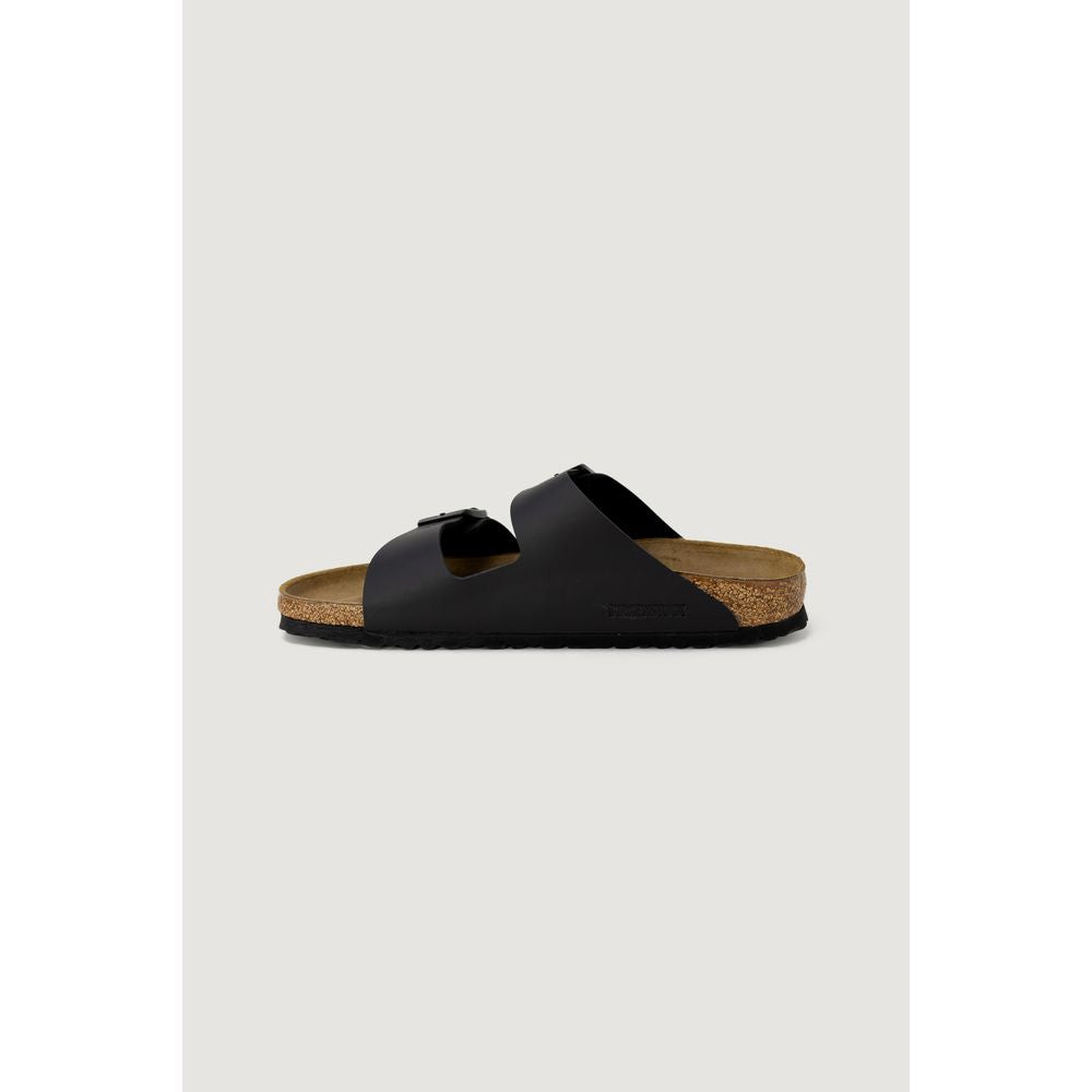 Birkenstock Black Synthetic Flat Sandals