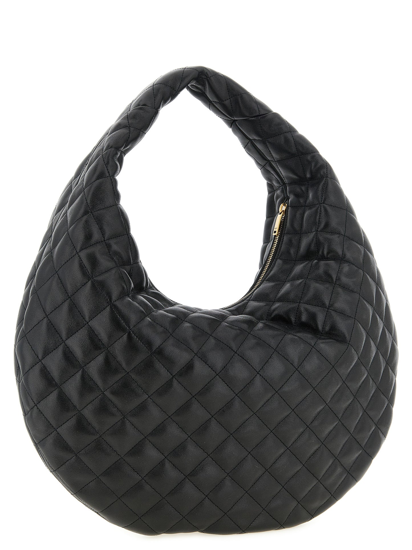 Saint Laurent Black Lamb Leather Shoulder Bag