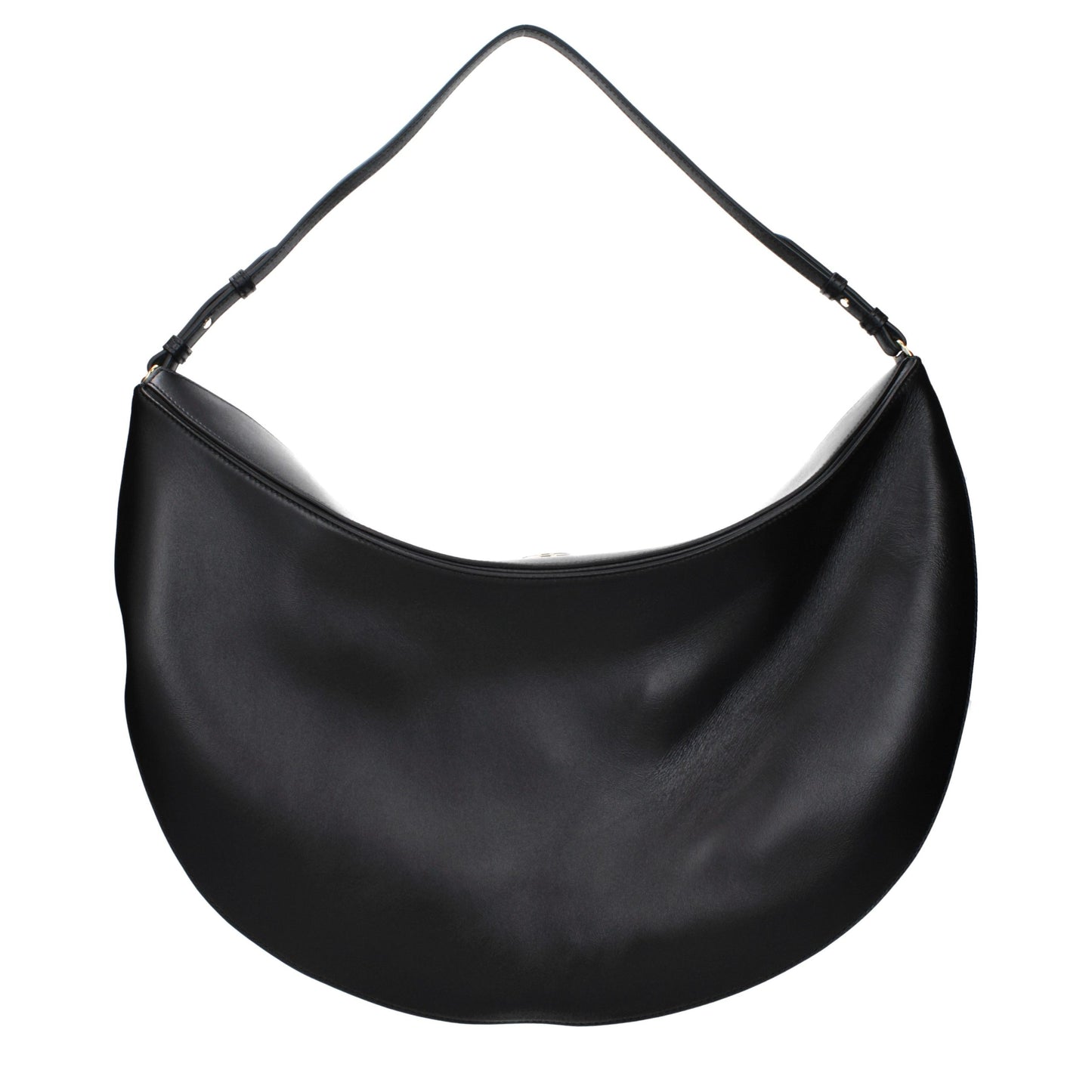 Jacquemus Black Leather Shoulder Bag