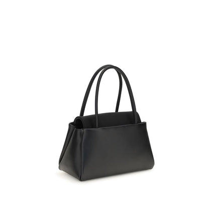 Prada Black Calf Leather Bos Taurus Handbag