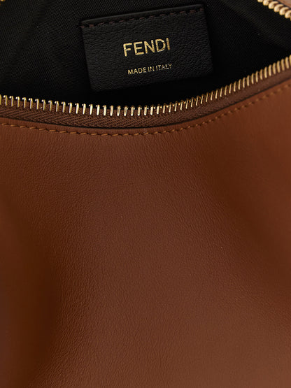 Fendi Brown Calfskin Handbag