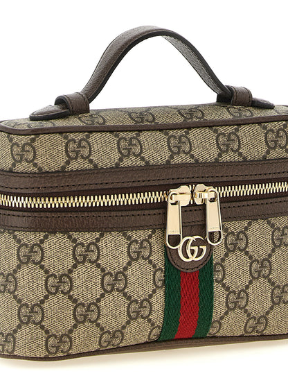 Gucci Beige Polyethylene Crossbody Bag