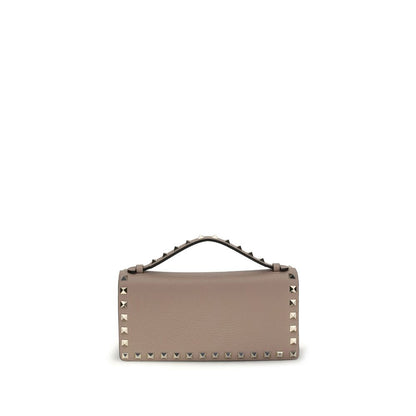 Valentino Garavani Beige Calf Leather Bos Taurus Wallet