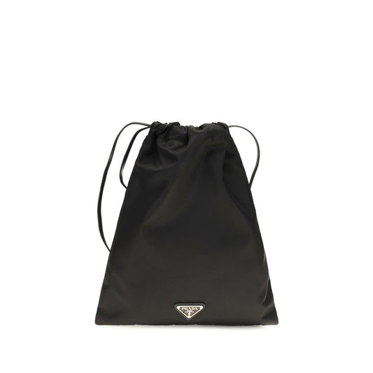 Prada Black Polyamide Clutch Bag