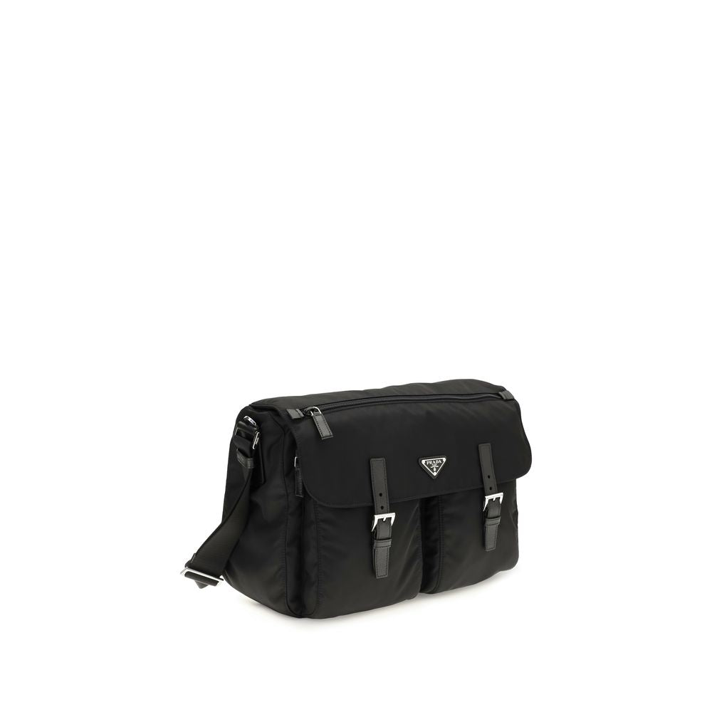 Prada Black Polyamide Shoulder Bag