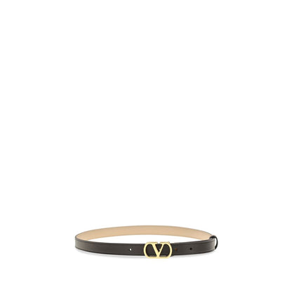 Valentino Garavani Black Lamb Ovis Aries Aries Regular Belt