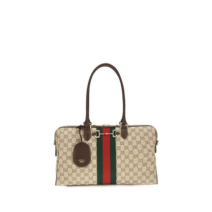 Gucci Beige Fabric Handbag
