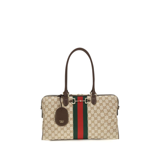 Gucci Beige Fabric Handbag