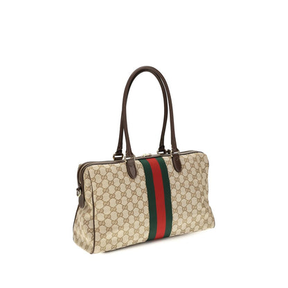 Gucci Beige Fabric Handbag