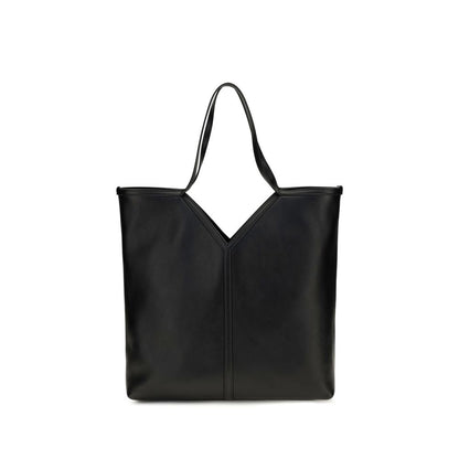 Saint Laurent Black Calf Leather Bos Taurus Shoulder Bag