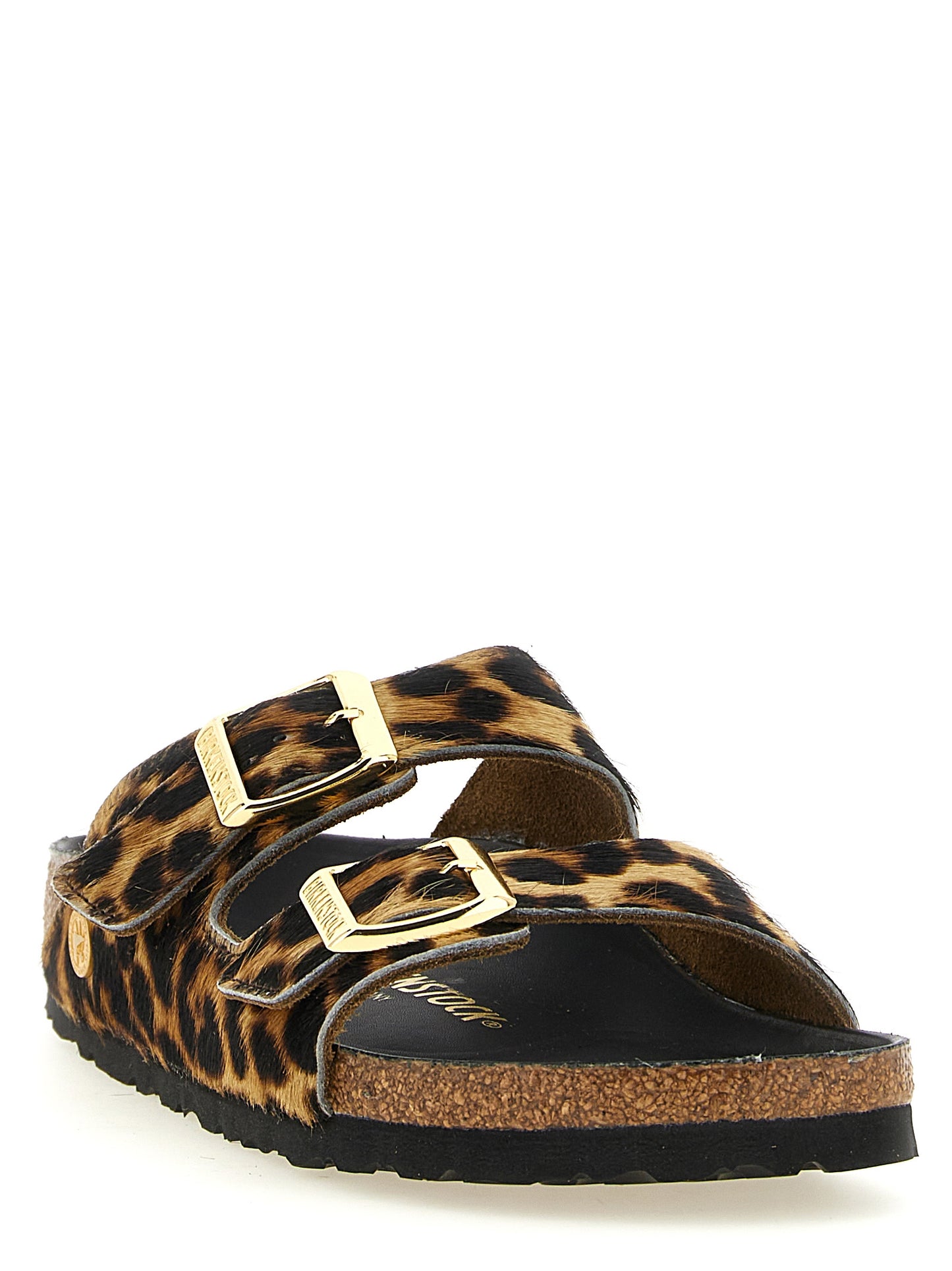 Birkenstock Brown Calfskin Slides