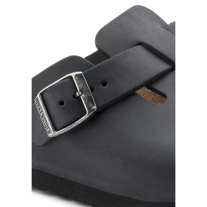 Birkenstock Black Synthetic Mules