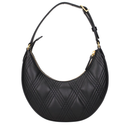 Valentino Garavani Black Leather Shoulder Bag