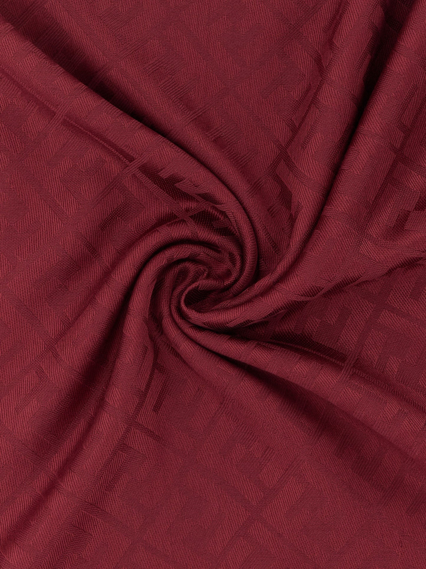 Fendi Bordeaux Silk Foulard