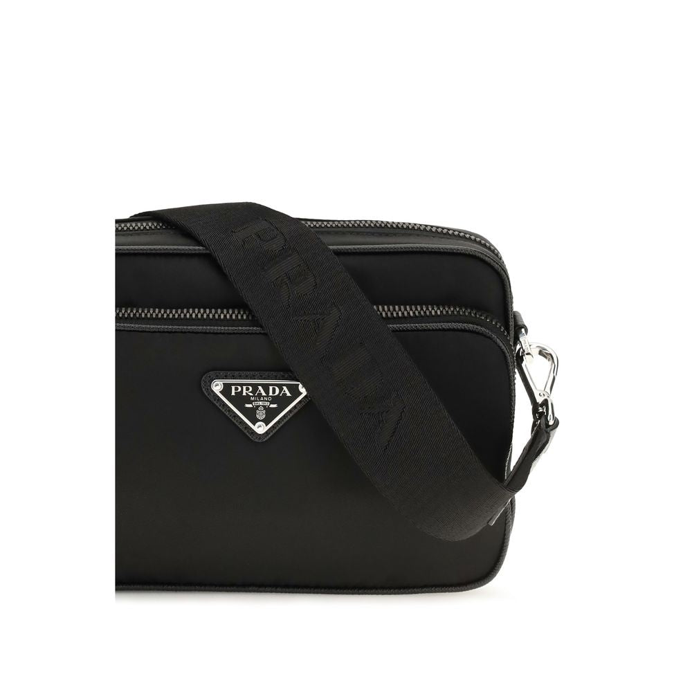 Prada Black Nylon Shoulder Bag