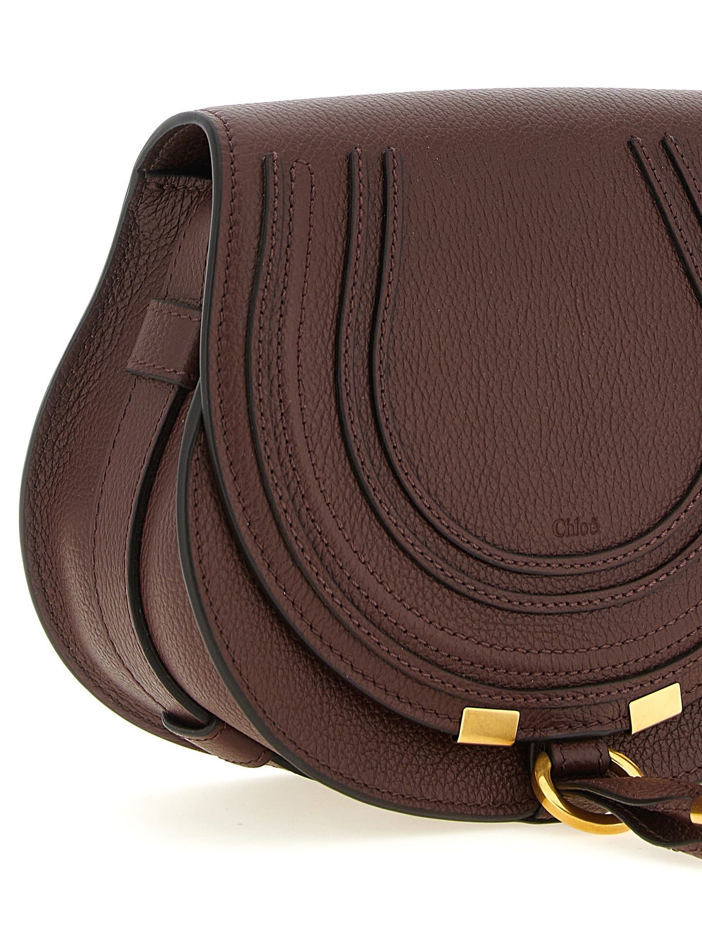 Chloé Brown Calfskin Crossbody Bag