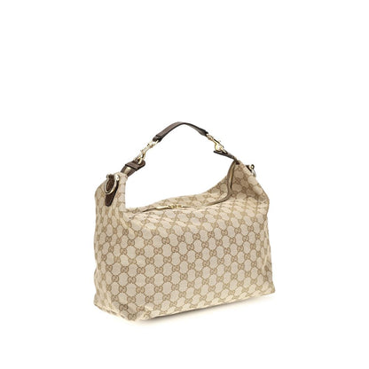 Gucci Beige Fabric Shoulder Bag