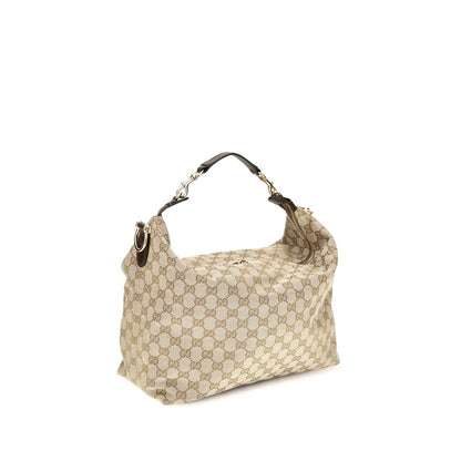 Gucci Beige Fabric Shoulder Bag