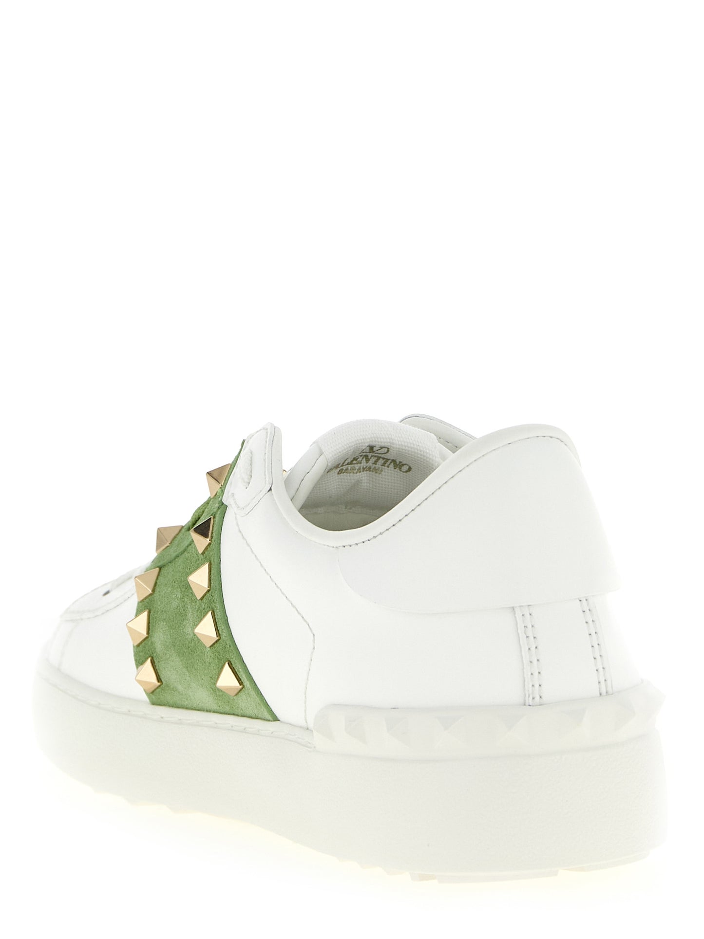 Valentino Garavani Bicolor Calfskin Low Top Sneakers