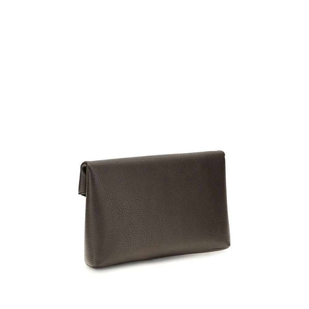Saint Laurent Brown Lamb kuvertväska