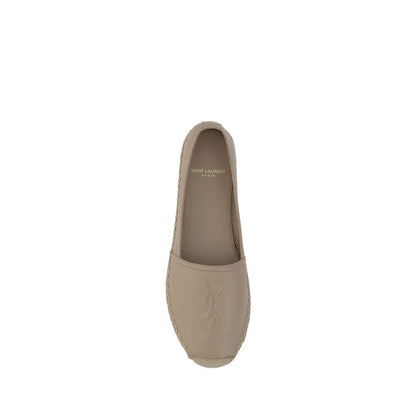 Saint Laurent Beige Lamb Ovis Aries Aries Espadrilles