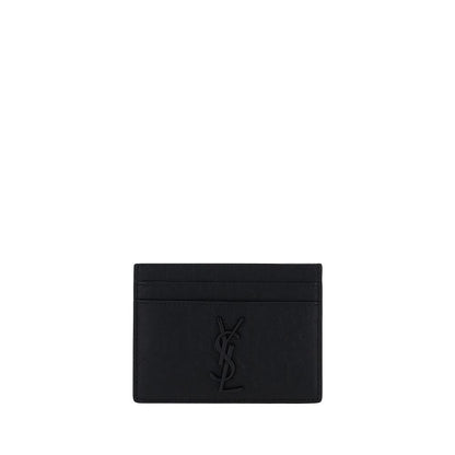 Saint Laurent Black Goatskin Wallet