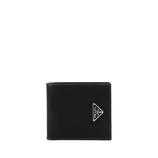 Prada Black Recycled Polyamide Wallet